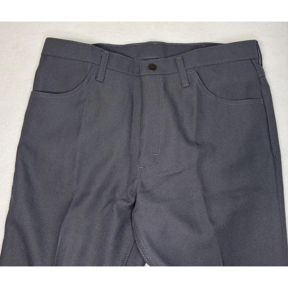Wrangler Wrancher Boot Jeans Mens 36x31 Gray Dark Wash Regular Fit Western NWT